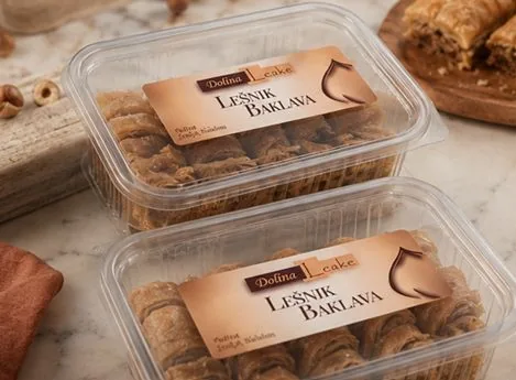 Lešnik baklava u pakovanju